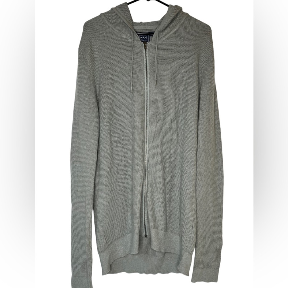 Men’s Topman Long Hooded Sweater Cardigan